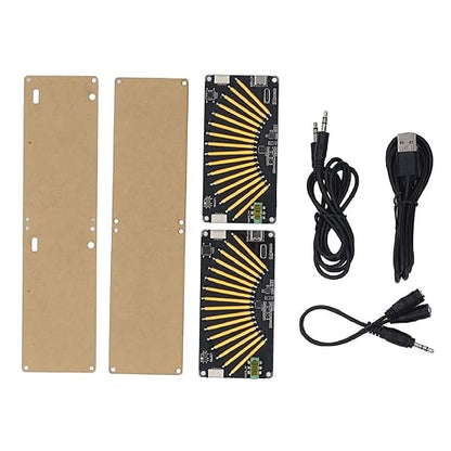 Audio Level Indicator, Voice Controlled Music Level Indicator with Adjustable Light Speed Controls for Home Stereo System