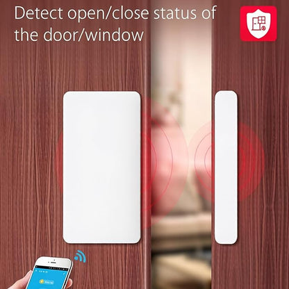 3 Packs Smart Door Window Sensor, Mini Door Sensor for Smart Home, Works with APP,Group Control Devices