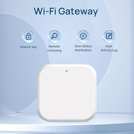 G2 Gateway Smart Lock WiFi Gateway, Remote Control Bluetooth Lock, Compatible with TTLock App for Smart Door Locks and Key Lock Box