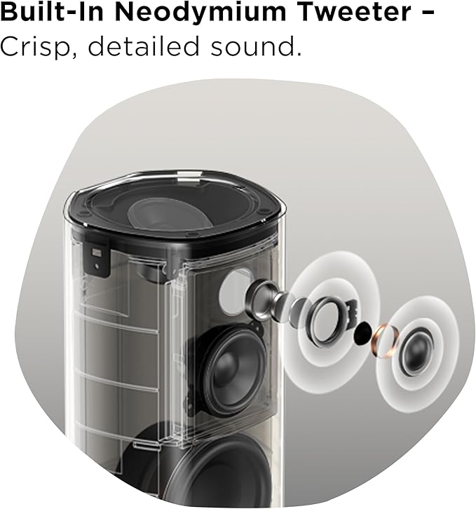 TCL Z100 Wireless Immersive 3D Home Theater Speaker QM6K, QM7K, QM8K, QM9K & X11L | Dolby Atmos Smart Auto Calibration | Flexible Placement & Modern Design | Latest Model