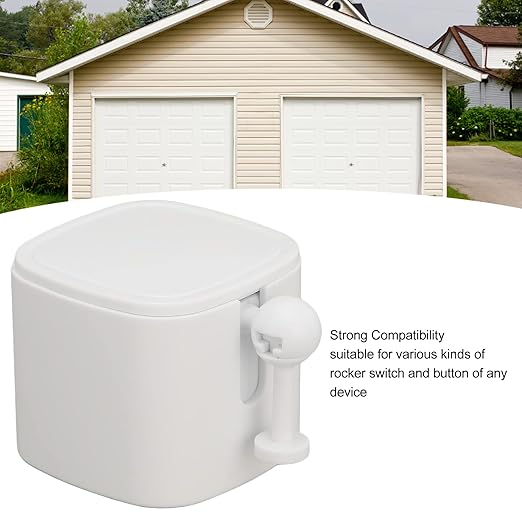 GOWENIC Smart Switch Pusher, App Bluetooth Smart Switch Push Home Finger Robot Switch Compatible with Lights, Fans, TVs, Doorbells, Garage Doors, etc.(White)