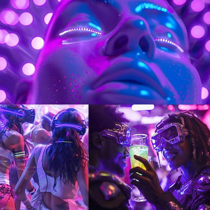 UV LED Strip Lights, 5V USB 9.84ft Black Light with Switch SMD 2835 395nm-405nm IP65 Waterproof Total 180 LEDs Rope Strips for Bar, Halloween Party, Club, Decoration
