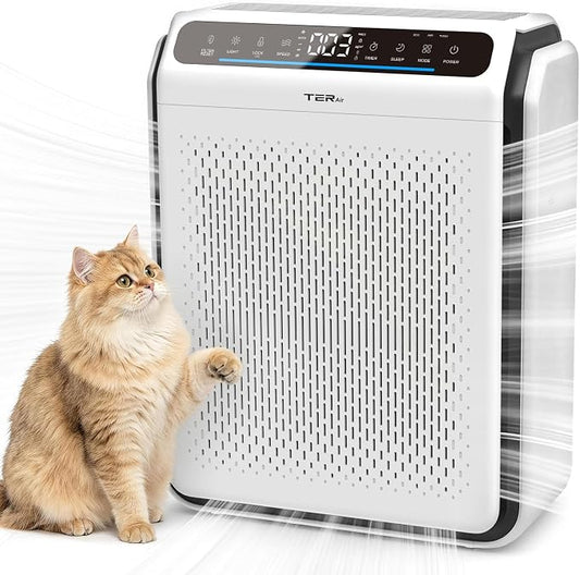 Pet Air Purifier for Home Large Room with Washable Screen Filter, AP03
