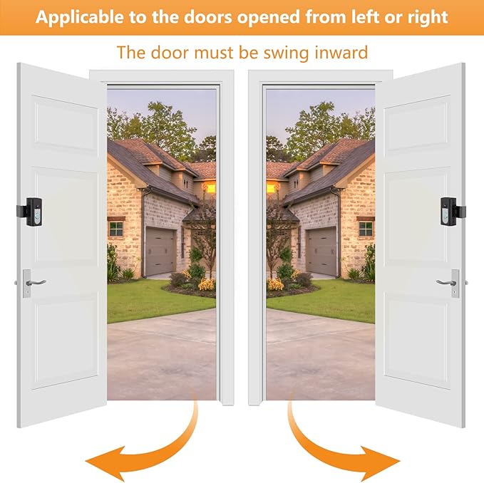 QIBOX Anti-Theft Video Doorbell Mount Compatible with Video Doorbell 4/3/3 Plus/2/1/(2020 Release), Adjustable No-Drill Mounting Bracket Wedge Adapter Holder Accessories for Home Rentals Office Room