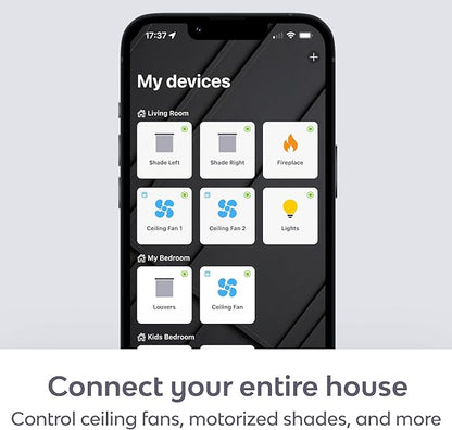 BOND | Add Wifi to Ceiling Fan, Fireplace or Motorized shades | Works with Alexa, Google Home | Remote Control with App | Works with iPhone or Android