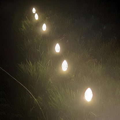 25 Pack C7 LED Replacement Bulbs- Warm White Bulbs Dimmable for Christmas Outdoor Indoor String Lights, IP65 Waterproof White LED Night Light Bulbs, 0.72 Watts, C7/E12 Candelabra Base