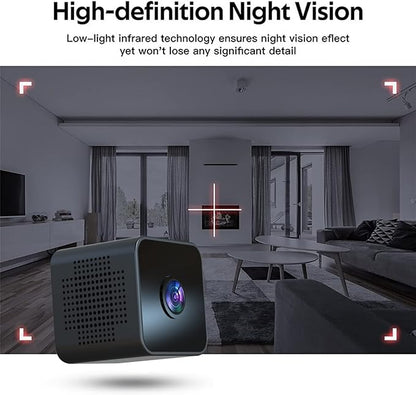 2K Security Cameras - Indoor Camer - Spy Cameras -Nanny Camera - WiFi Wireless Cam - HD Surveillance Cam - Home Camer for Pet/Baby - with Night Vision - -Motion Detection Surveillance Cameras