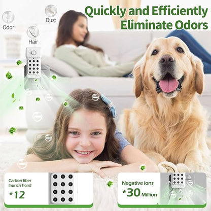 iDiskk 3Pack Plug-in Air Ionizers, Negative Ion Technology Air Purifier, Mini Portable Freshener for Bedroom, Bathroom, Office – Improve Indoor Air Quality, Odor Removal, Quiet Operation