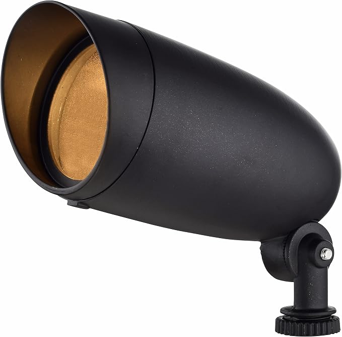 Nuvo SF76/646 One-Light Halogen Landscape Floodlight, Dark Bronze, 6.25 in (Pack of 12)