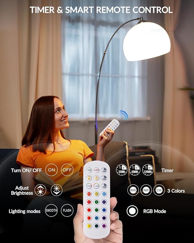 E26 Rechargeable Led Light Bulbs with Remote, 15 Colors Dimmable E26 Battery Operated Light Bulb with Timer, Emergency Rechargeable Light Bulbs, Up to 35 Hours, 2 Packs