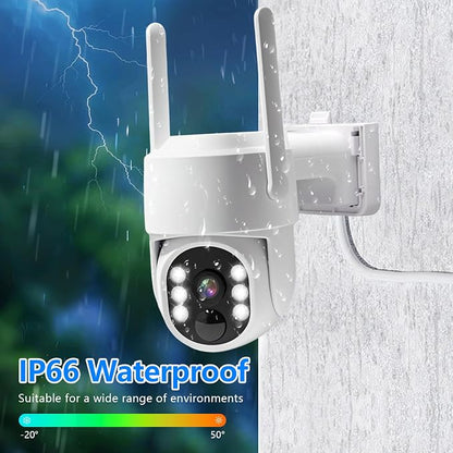 4 Packs WiFi Solar Security Cameras NVR Kits System