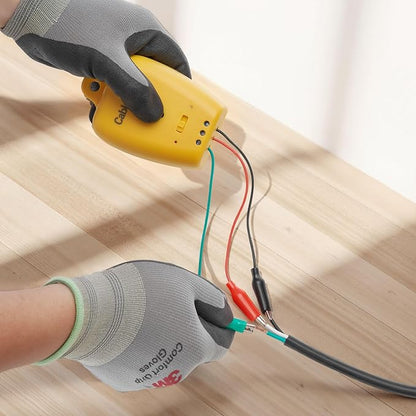 VEVOR 50 sqft Underfloor Heating Cable Kit, 120V Electric Radiant Heated Floor System, with Smart Control Thermostat & Alarm, Easy Installation for Tile, Stone, Vinyl, Home Improvement