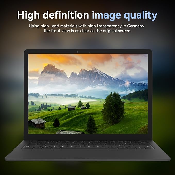 360° Laptop Privacy Screen 13.3 Inch for 16:9 Computer, 13" Monitor 4 Way Privacy Anti Glare Protector Blue Light Filter Shield Film Compatible with Lenovo/Hp/Dell/Acer/Asus/Thinkpad/Envy/Toshiba