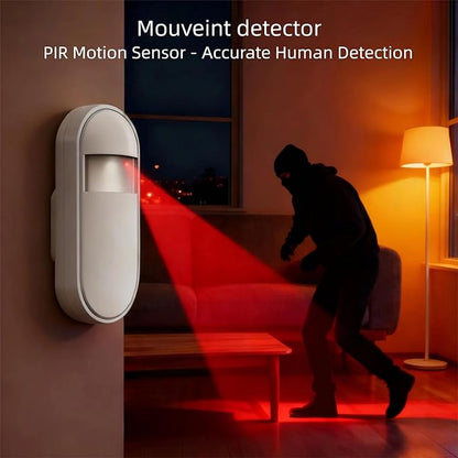 XUK 4G/GSM/Wi-Fi Alarm System for Home Security, 13-Piece Kit | Works with Alexa & Google Home | SOS button | Door & PIR motion sensors | For houses & apartments