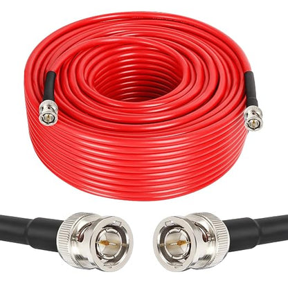 XRDS -RF SDI Cable 150FT, BNC Digital Video Cable 75 Ohm RG59 BNC Male Cables for 4K 1080P 3G/6G HD SDI Camera Monitor Recorder