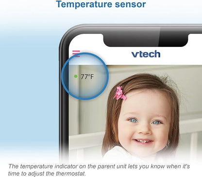 VTech RM9751 Yellow Daisy Smart Wi-Fi Baby Camera