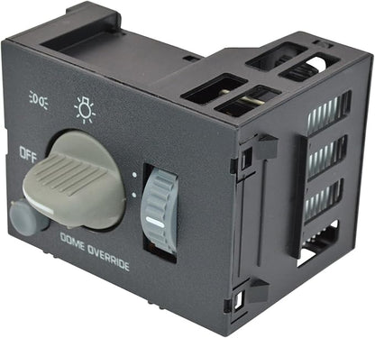 TRQ Dash Mounted Headlight Headlamp Parking Light Switch for Chevy GMC Truck