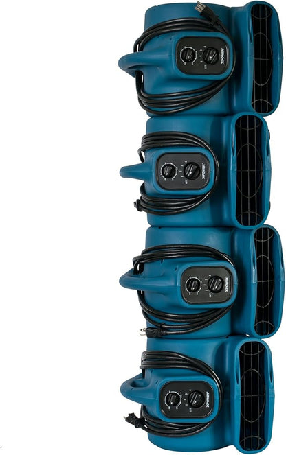 XPOWER P-260AT Freshen Aire Scented Air Mover Scent Diffusing Fan for Immediate Scenting, Cooling, Ventilating, & Drying of Large Areas,Blue
