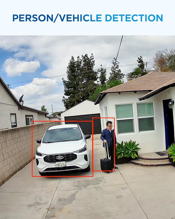 4COVR 4K 32 Channel Security Camera System PoE with Mic, 24X 8MP IK10 Vandal-Proof Dome IP Camera IP67, AI Person Vehicle Detection, 4K UHD NVR 8TB HDD, Commercial Surveillance Outdoor, LY54AX8M3224