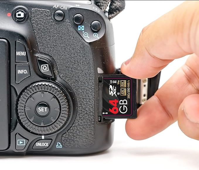 Ritz Gear Video Pro SD Card UHS-II 64GB SDXC Memory Card 2-Pack U3 V90 A1, Extreme Performance Professional (R 280mb/s 250mb/s W) for Advanced DSLR,Well-Suited for Video, Including 4K,8K, 3D, Full HD