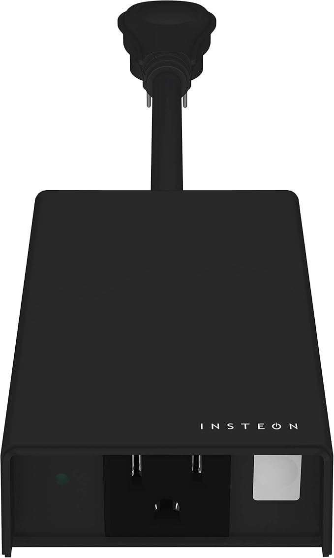 Insteon Smart Outdoor On/Off Plug-in Module, 1800W, 3-Pin, 2634-222 - Indoor or Outdoor Use, Tested for Rain and Ice - Requires Insteon Hub for Voice Control with Amazon Alexa and Google Assistant