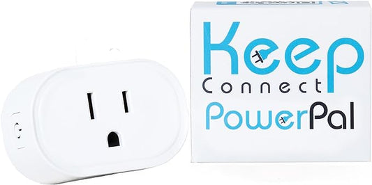 Power Pal Power Monitoring Device. Smart Plug with Power Outage Notifications via Text or Email. Monitors Power Within The Location, with or Without Connected Devices