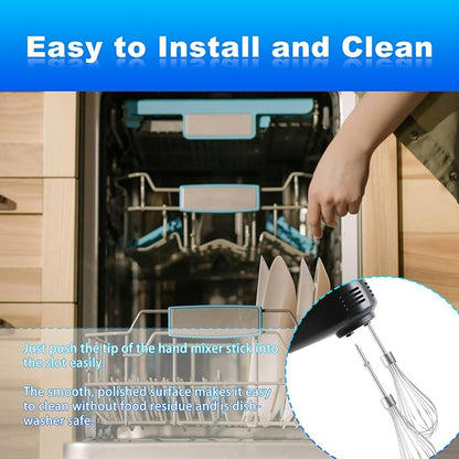 2pcs Hand Mixer Beaters Attachments Compatible with MX600B MX3200B MX1500W | Hand Mixer Beaters Attachments Compatible with MX Series Electric Hand Mixers for Cooking and Baking