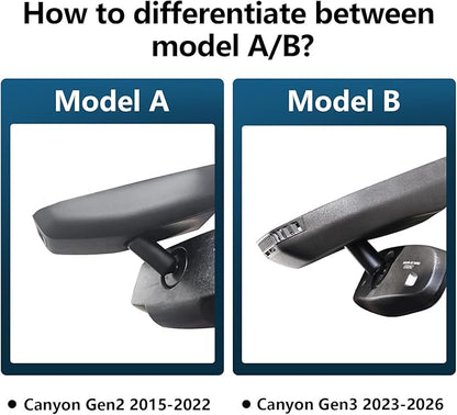 Mangoal Front 4K & Rear 1080p Dash Cam Custom fit for GMC Canyon 2023-2026 WD Elevation AT4 Denali(Model B), Integrated OEM Look, UHD 2160P Video, Built-in WiFi, Free App and 128GB Card