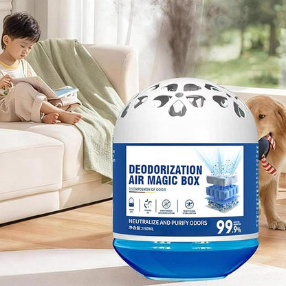 Indoor Dust Removal Air Magic Box,Multi-Functional Magic Box,Automatic Dust Collection Air Box for Home,Air Freshener,Air Essence Box for Pet Areas Bathroom Any Room,Long-Lasting Freshness