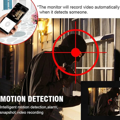 ANJIELO SMART Wireless Video Intercom System Wired 7 Inch Touch Monitor for Home Residencial RFID Card Access 1080P Doorbell Camera Tuya Video Intercoms for Apartment