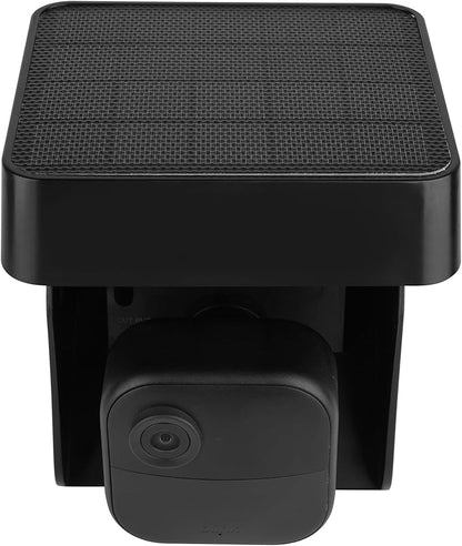 Uogw Solar Panel Charging Mount Compatible with Blink Outdoor 4 (4th Gen)/Blink Outdoor XT3/XT2/XT Camera,IP67 Weatherproof,Internal 3300mAh Battery Continuously for 365 Days-Upgrade Adjustment Angle