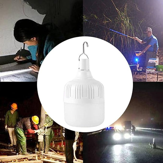 Dioche Light Bulb, 80W 80mm LED Led Light Bulb Smart Light Bulbs with Rechargeable Design for Home Decoration and Bright Lighting