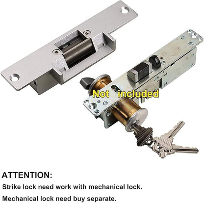 UHPPOTE Electric Strike Lock with 2.4GHz WiFi & Wireless Remote Control Kit | Tuya App for Shop, Retail Store, Home Bedroom