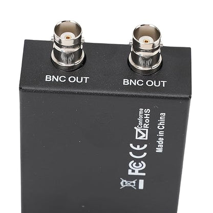 HDMI to BNC Converter, HDTV to BNC Converter 1080P, HDMI in BNC Out Video Audio Converter for Security Camera TV Projector