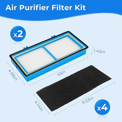 HAPF30AT Filter Replacement for Holmes AER1 Ready Air Purifier Filters for Bionaire Air Cleaner Filter