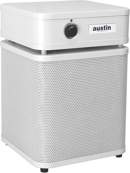 Austin Air HealthMate Plus Junior Air Purifier Sandstone - Advanced 4- Stage Filtration Air Purifiers For Home with Activated Carbon & Zeolite - Ideal as Air Purifiers for Bedroom, Model A250