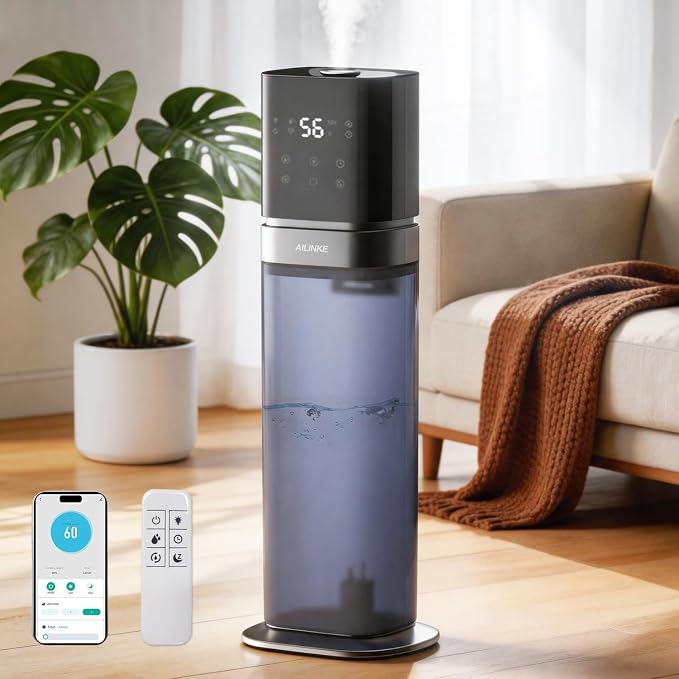 Humidifiers for Bedroom 2.1Gal/8L, Smart Humidifier for Large Room