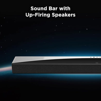 TCL Q75H 5.1.2 Surround Sound Bar with Wireless Subwoofer for Smart TV | Dolby Atmos DTS:X Auto Calibration | 620W Power Bluetooth Home Theater Speaker | App Control & Remote Control | Latest Model