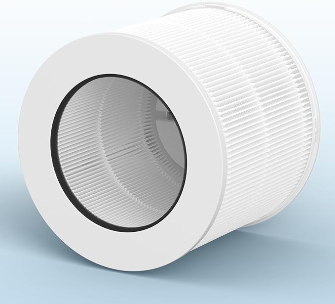 12020 Filter Replacement Compatible with Clorox Tabletop Air Purifier model # 11020 and Clorox Tabletop Smart Air Purifier model # 11021, 12020 HEPA Filter with 200 Sq. Ft. Capacity, 2 Pack