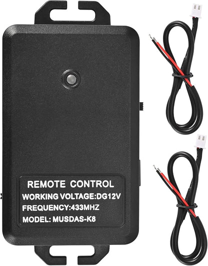 Access Control System with Remote Control – 600lbs Magnetic Door Lock Kit, 12V Fail Safe NC Mode, Secure & Easy DIY Installation for Smart Home Entry (K8-600LBS Remote Control Lock Kit)