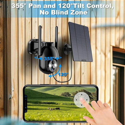SeeVision 4G LTE Cellular Security Camera, No WiFi with Built in SIM Card, Solar Security Cameras Wireless Outdoor Featuring 3MP 2K HD, PIR Motion Detection, Color Night Vision, 2-Way Talk