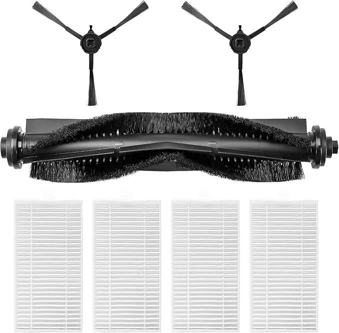 Greenworks GRV-3011/GRV-5011 Robotic Vacuum Replacement Edge-Sweeping Brushes, 2-Pack