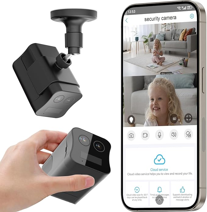 4G LTE Cellular Security Camera No WiFi Needed, Dual Lens Magnetic Cellular Camera with Long Standby Battery, Night Vision, Human Detect, Off Grid Security Camera for RV, Garage, Cabin, Barn(Black)