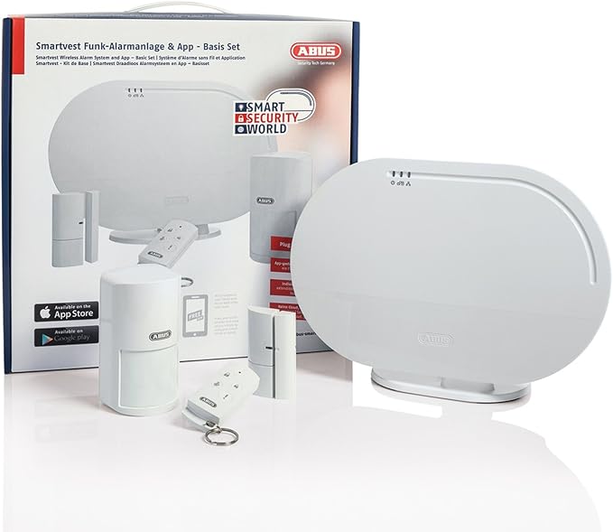 Abus FUAA35000A SMARTVEST Central Alarm Kit, White