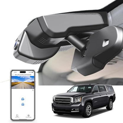 Mangoal 4K Dash Cam Custom fit for GMC Yukon, Yukon XL 2015 2016 2017 2018 2019 2020(Model D), Model D & Model C Have Same Models Years but Vehicle Sensor Cover are Different