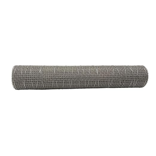 Vonoso 5 Mesh Stainless Steel 304 Wire mesh 15.7in x 10ft(40cmX305cm)，Stainless Steel Metal mesh Screen