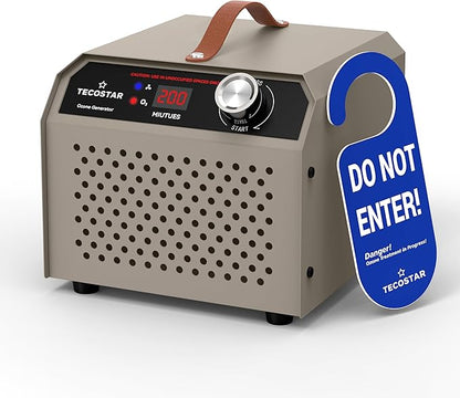 Ozone Generator 60,000mg/h Home & Industrial Use Air Purifier – High Capacity O3 Air Ionizer for 4,000 Sq Ft, Smoke Odor Removal, Room, Car, Pet, Basement Deodorizer