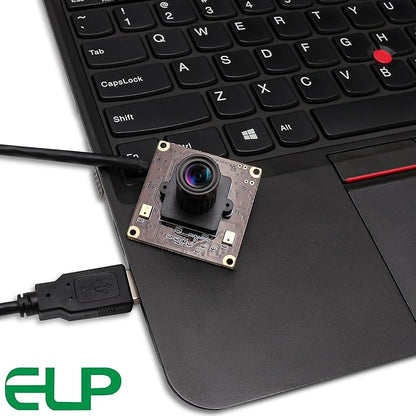 ELP 4K USB Camera for Computer & Rasp Pi - Dual Microphone, IMX317 Sensor, 8MP USB Security Camera