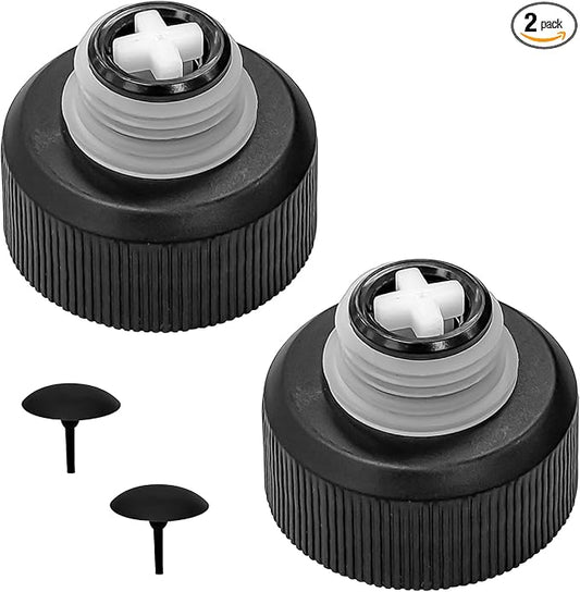 440012803 Solution Tank Cap Compatible with Hoover PowerDash pet SmartWash and FloorMate Jet, Fits for Hoover Replacing Carpet Cleaner Parts FH50700 FH50702 FH50703I FH50710(2 Pack)