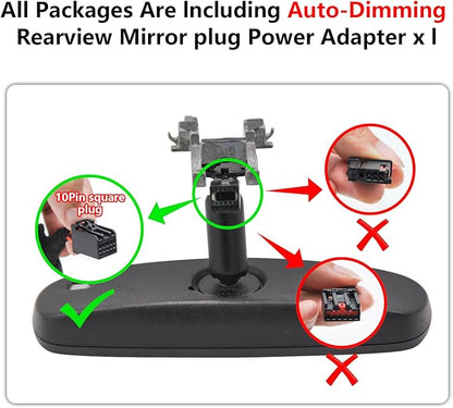 Mangoal Front 4K & Rear 1080P Dash Cam Custom fit for GMC Yukon, Yukon XL 2015 2016 2017 2018 2019 2020(Model C), Model C & Model D Have Same Models Years but Vehicle Sensor Cover are Different